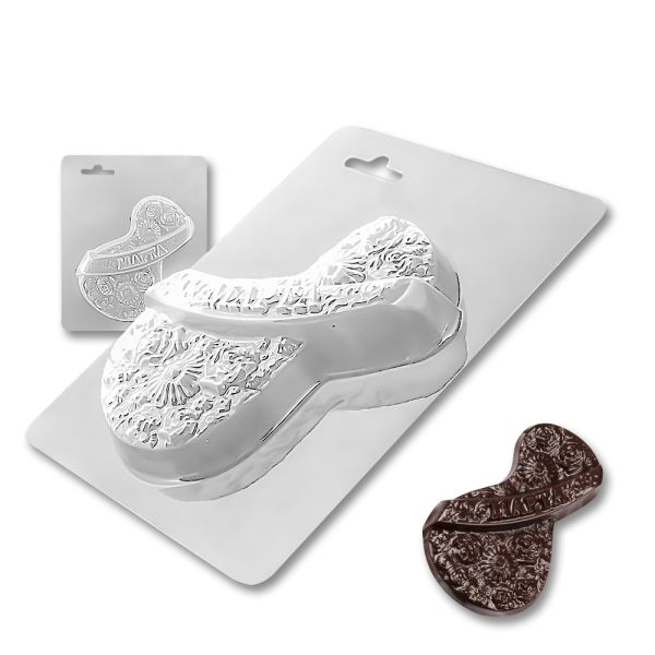 Plastic chocolate mould March 8, A-00011