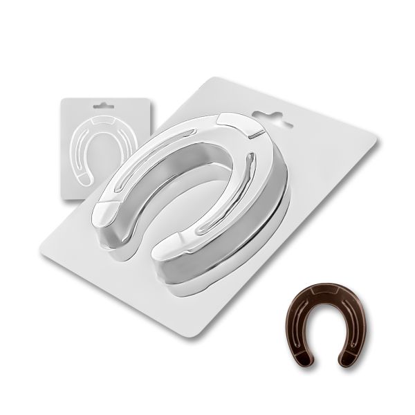 Plastic chocolate mould Horseshoe, A-00097