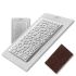 Plastic chocolate mould Chocolate bar - Hearts, C-00007