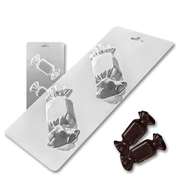 Plastic chocolate mould Big candies, C-00041
